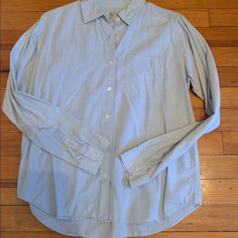 Abercrombie Chambray L/S woven Size L